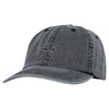 KROOKED EYES STRAPBACK WASHED BLACK / CHARCOAL