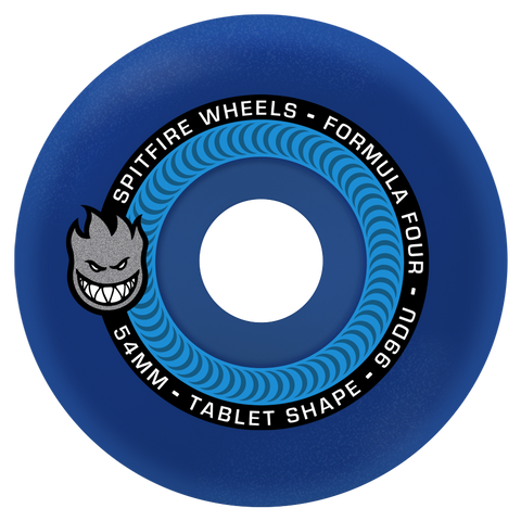 SPITFIRE F4 99 TEAM TABLET COLORS ICE BLUE 54