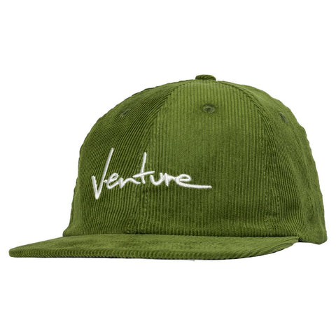 VENTURE '92 SCRIPT STRAPBACK LIGHT GREEN / NATURAL