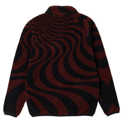 SPITFIRE CLASSIC '87 SWIRL FLEECE BLACK / DARK RED