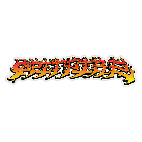 SPITFIRE SAVIE II SCRIPT STICKER MED
