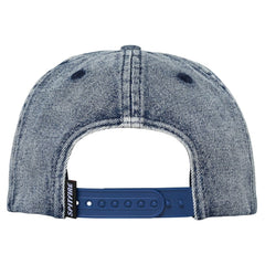 SPITFIRE CLASSIC '87 SWIRL LTB PATCH SNAPBACK STONE WASHED DENIM / RED / BLACK
