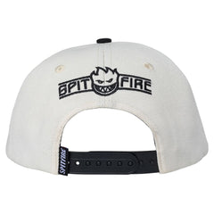 SPITFIRE LTB ARCH SNAPBACK OFF WHITE / BLACK