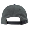 KROOKED DOUBLE OK SCRIPT FLEECE STRAPBACK GREY / NAVY