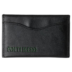 ANTIHERO BASIC EAGLE CARDHOLDER WALLET BLACK / OLIVE