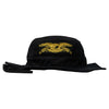 ANTIHERO BASIC EAGLE BOONIE HAT BLACK / YELLOW