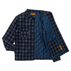 ANTIHERO HECHO POR SKATE JACKET NAVY PLAID w/ NAVY LINING