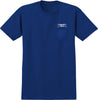 ANTIHERO DAMN YOU POCKET TEE ROYAL w/ WHITE PRINTS