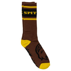 SPITFIRE CLASSIC '87 BIGHEAD SOCK BROWN / GOLD / BLACK