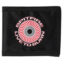 SPITFIRE CLASSIC '87 SWIRL LTB BI-FOLD WALLET BLACK / RED / WHITE