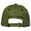 KROOKED BRUSH SKRIPT STRAPBACK OLIVE / BLACK