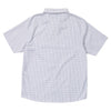 REAL SKYLINE BUTTON UP SHIRT WHITE / NAVY GRAPH CHECK