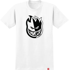 SPITFIRE BIGHEAD SPLIT YOUTH TEE WHITE w/ BLACK PRINT