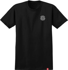 SPITFIRE WEBBED CLASSIC YOUTH TEE BLACK w/ WHITE PRINTS