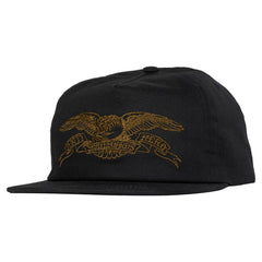 ANTIHERO BASIC EAGLE SNAPBACK BLACK / BROWN