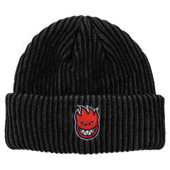 SPITFIRE BIGHEAD FILL CUFF BEANIE BLACK / CHARCOAL / RED