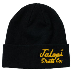 ANTIHERO JALOPI SKATE CO CUFF BEANIE BLACK / DARK GOLD