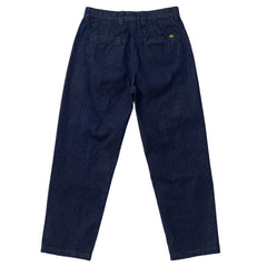 KROOKED BRUSH SKRIPT PANT DARK RINSE WASH