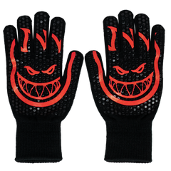 SPITFIRE BIGHEAD KNIT GLOVES BLACK / RED