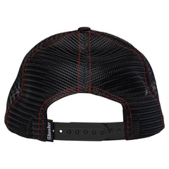 THUNDER SCRIPT DEBOSS SNAPBACK BLACK / BLACK / RED