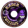 SPITFIRE F4 99 KADER ROLLY RADIAL FULL BLACK / PURPLE SWIRL 56