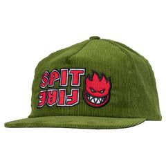 SPITFIRE STACKED SNAPBACK OLIVE
