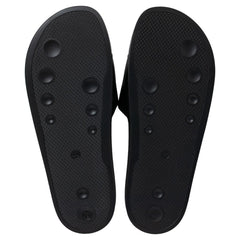 ANTIHERO BASIC EAGLE SLIDE SANDALS BLACK / WHITE