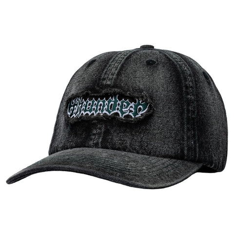 THUNDER CATALYST PATCH STRAPBACK BLACK DENIM / DARK GREEN