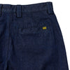 KROOKED BRUSH SKRIPT PANT DARK RINSE WASH