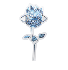 SPITFIRE X APRIL BIGHEAD CHROME ROSE STICKER MED