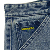KROOKED BRUSH SKRIPT PANT LIGHT BLEACH WASH