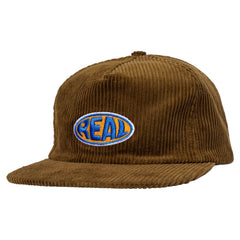 REAL BUBBLE OVAL SNAPBACK BROWN