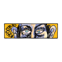 KROOKED WATCHER STICKER MED