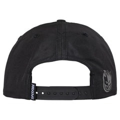 SPITFIRE CLASSIC '87 SCRIPT BIGHEAD SPLIT SNAPBACK BLACK / REFLECTIVE