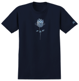 SPITFIRE X APRIL BIGHEAD ROSE TEE NAVY/CHROME
