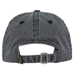 KROOKED EYES STRAPBACK WASHED BLACK / CHARCOAL