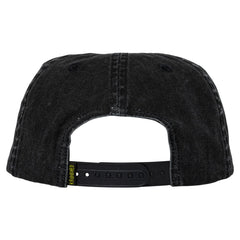 KROOKED EYES SNAPBACK WASHED BLACK