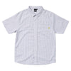 REAL SKYLINE BUTTON UP SHIRT WHITE / NAVY GRAPH CHECK