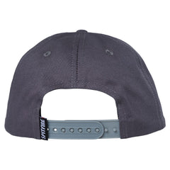 SPITFIRE GAS MASK SCRIPT PATCH SNAPBACK CHARCOAL