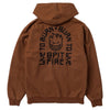 SPITFIRE LTB ARCH EMB JACKET DARK BROWN