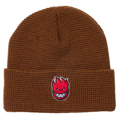 SPITFIRE BIGHEAD FILL CUFF BEANIE BROWN / RED