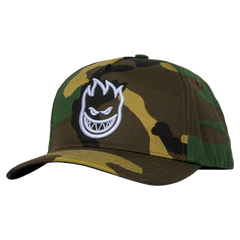 SPITFIRE BIGHEAD SNAPBACK WOODLAND CAMO / WHITE