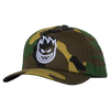 SPITFIRE BIGHEAD SNAPBACK WOODLAND CAMO / WHITE