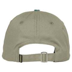 KROOKED BRUSH SKRIPT STRAPBACK TAN / PLAID