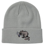 REAL STREET CLEANER CUFF BEANIE SILVER