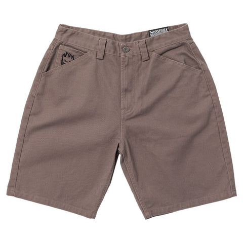 SPITFIRE BIGHEAD TWILL SHORT CHARCOAL