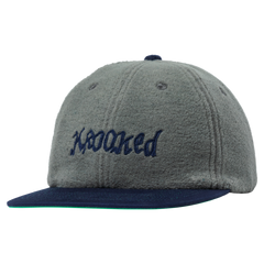 KROOKED DOUBLE OK SCRIPT STRAPBACK GREY / NAVY