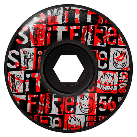 SPITFIRE 80HD TEAM RANSOM RADIAL FULL BLACK 56