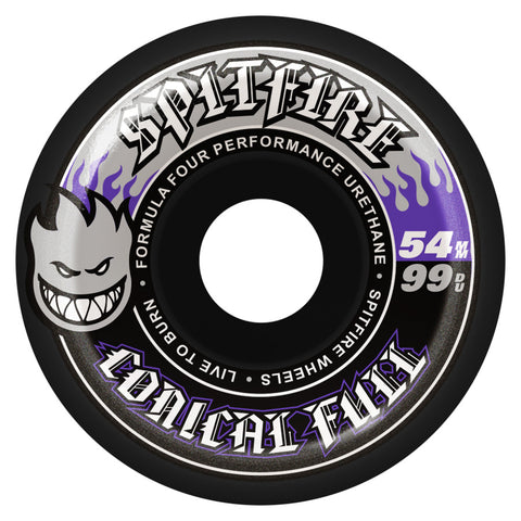 SPITFIRE F4 99 TEAM CONICAL FULL BLACK 54