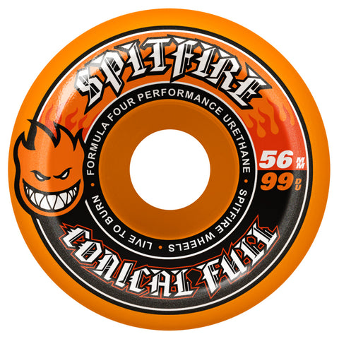 SPITFIRE F4 99 TEAM CONICAL FULL ORANGE 56